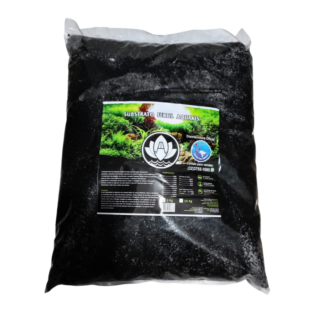 Substrato Fertil Aquakis Para Aquario Plantado - Granel