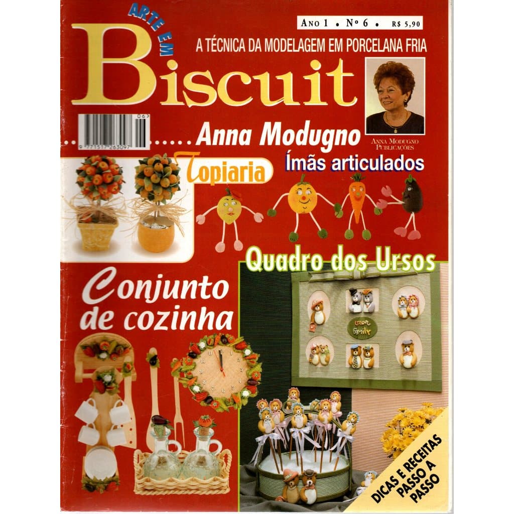 Revista Arte Em Biscuit, Ano 1, Nº 06