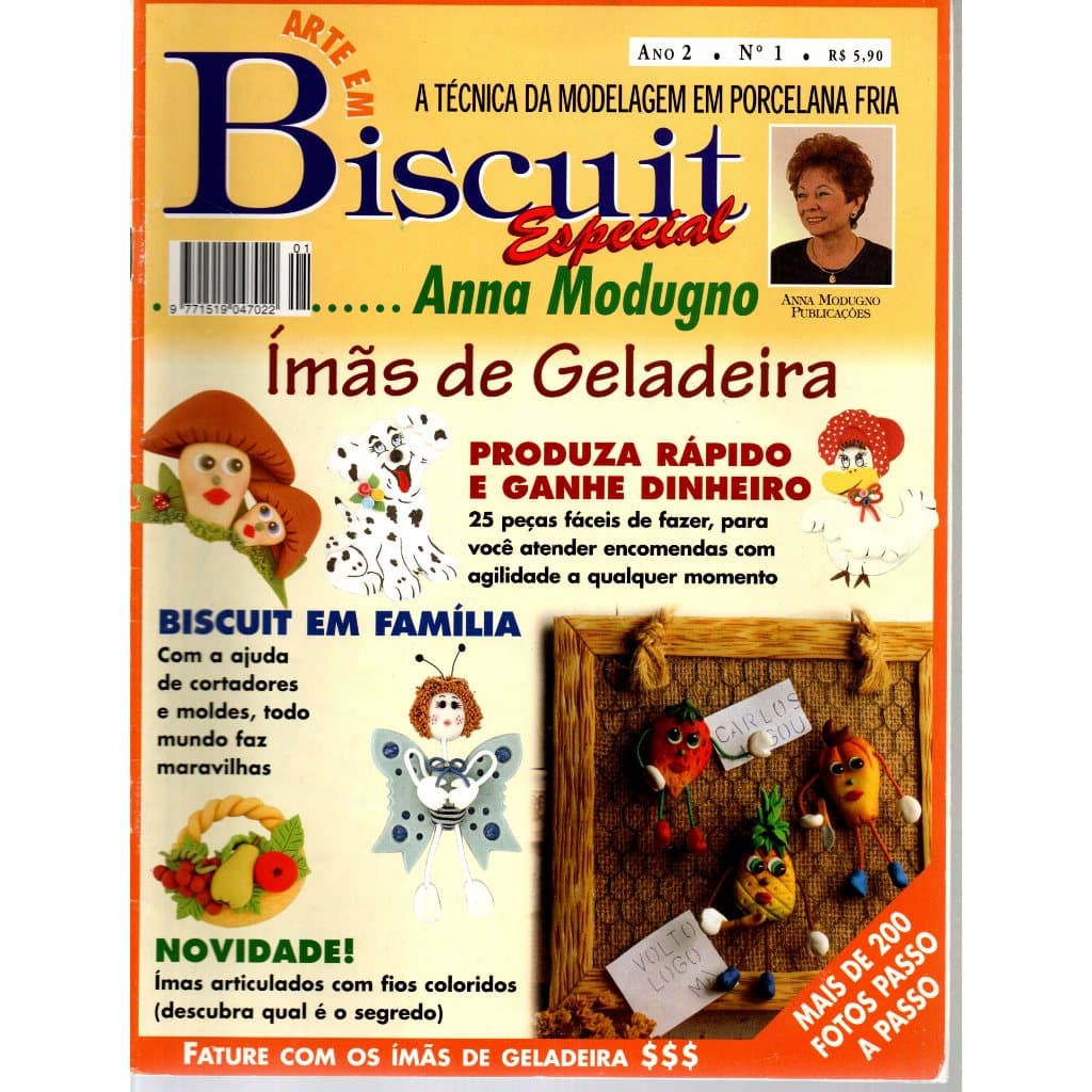 Revista Arte Em Biscuit, Ano 2, Nº 01
