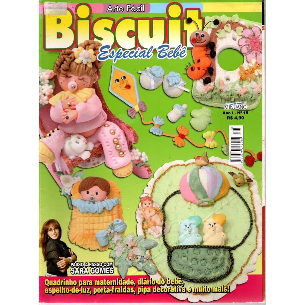 Revista Biscuit Especial Bebê, Arte Fácil, Ano 1, Nº 15