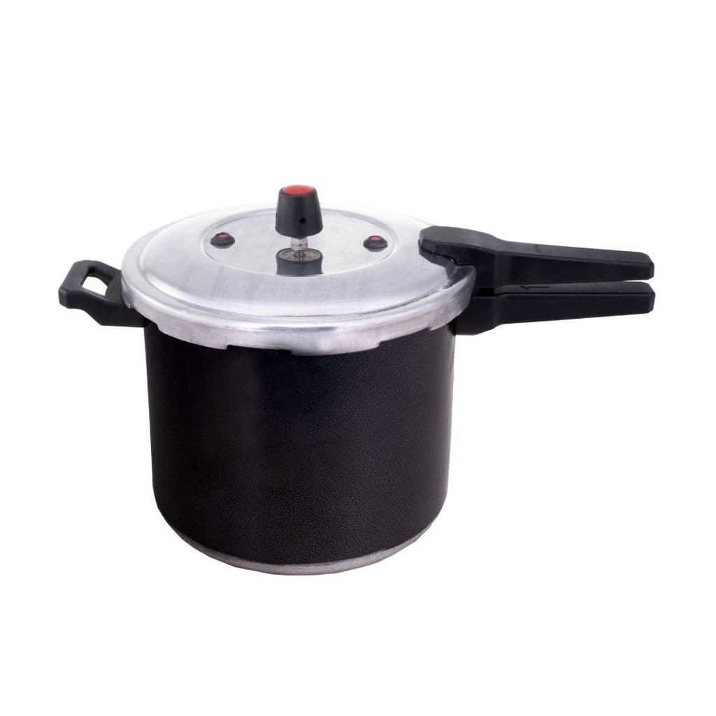 Panela De Pressão Fechamento Externo 10 L ASJ  - cor preto craqueado