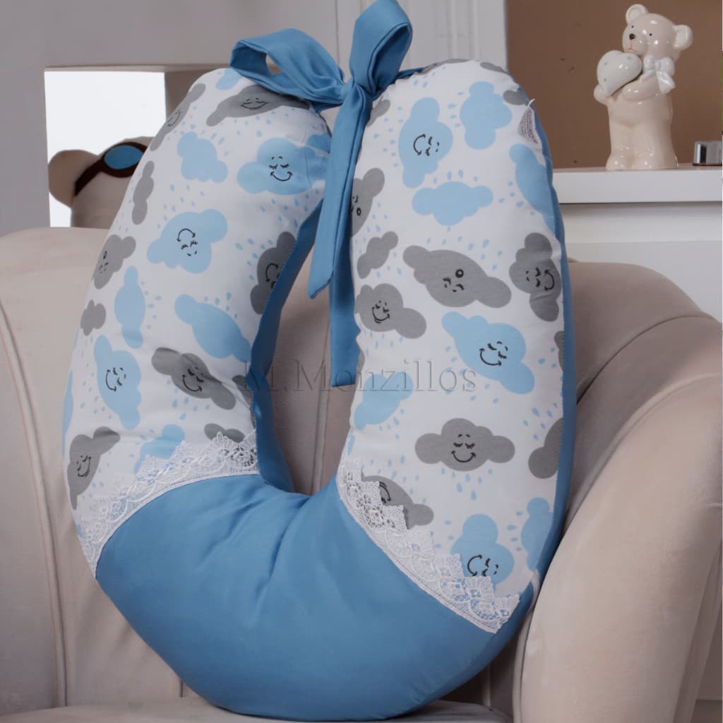 Almofada para Amamentação Bebe 100% Micropercal Várias Estampas