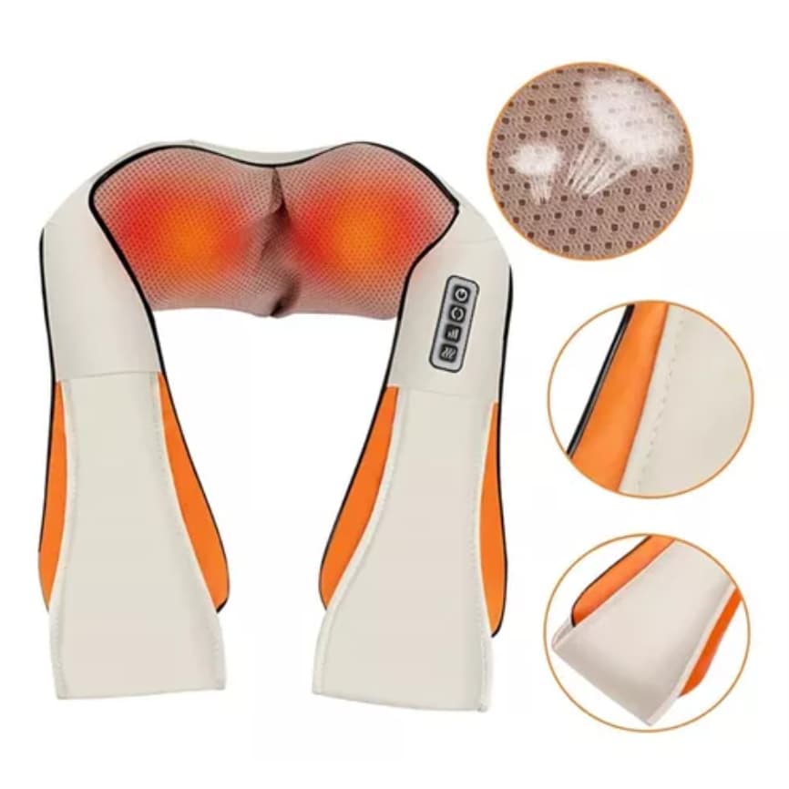 Colete Massageado Costas Ombros Lombar Martelinho Regulável