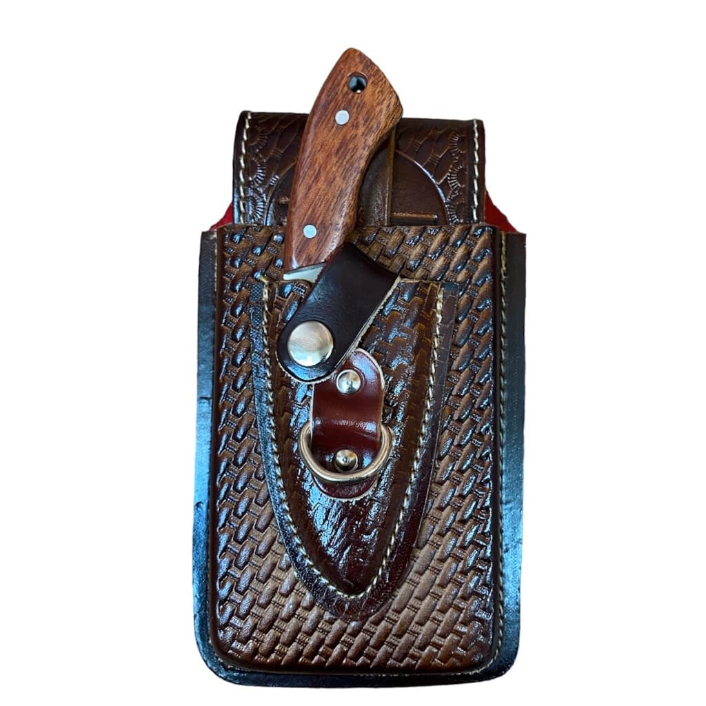 Bainha para Celular e Canivete com Faca Campeira Club21 Inclusa