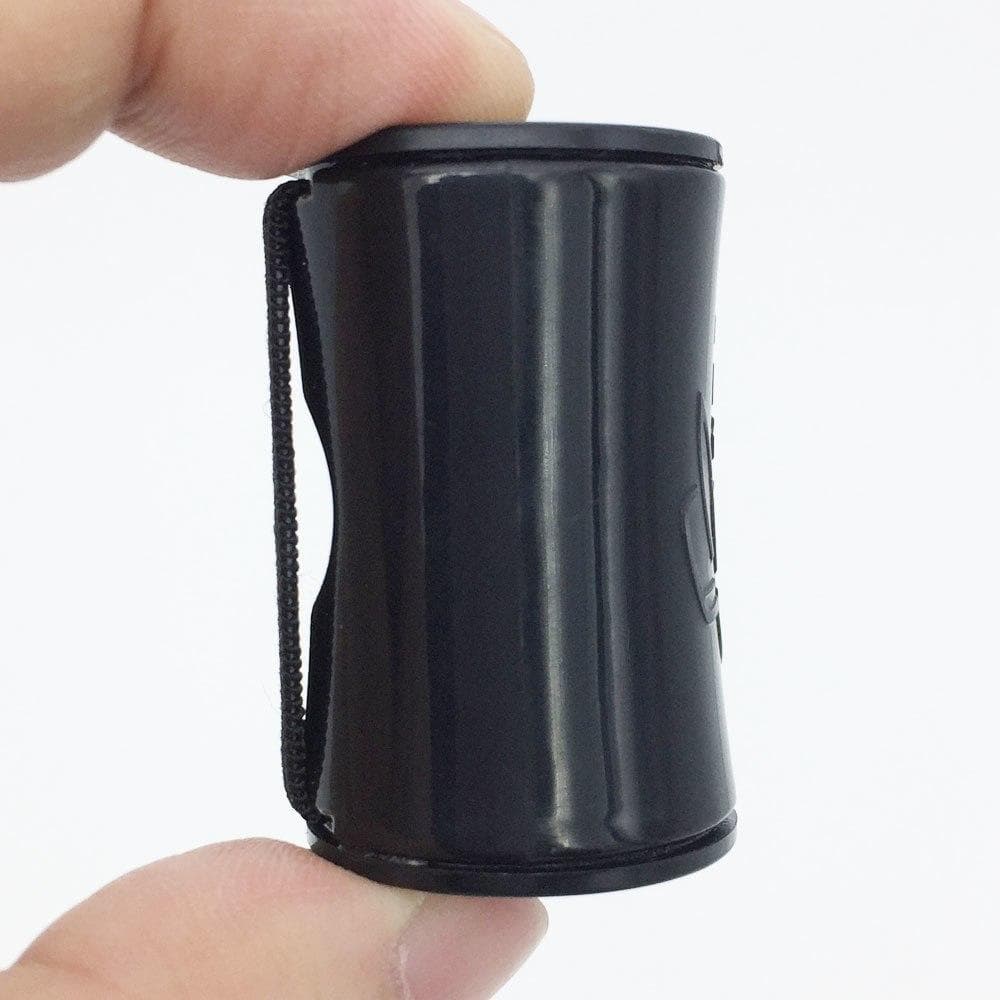 Chocalho Ganzá Dedo Percursão Violao Cavaquinho Ukulele Preto