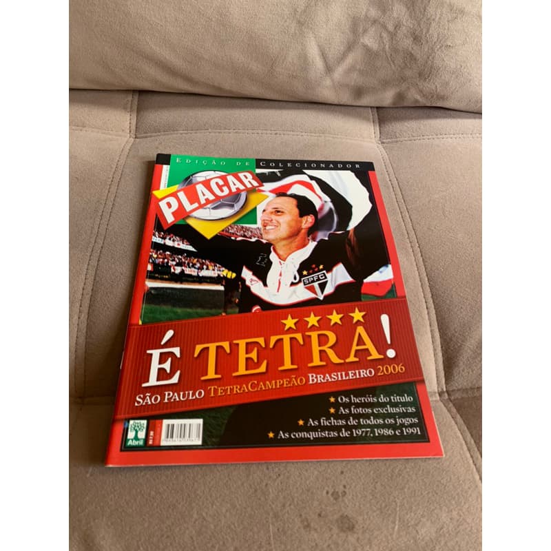 Revista Placar São Paulo Campeão Brasileiro 2006
