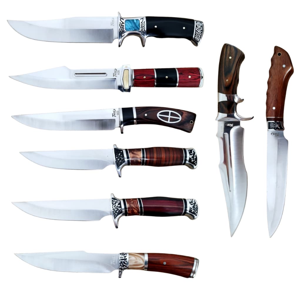 Faca Para Churrasco Profissional Luxo Super Afiada Bainha