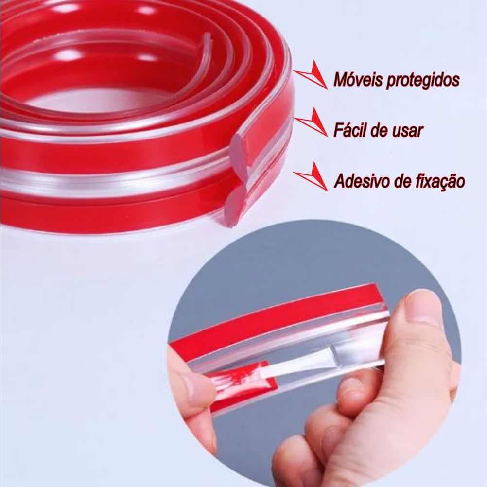 Protetor de Quinas Bordas Segurança Bebê 5 ou 10 Metros Fita