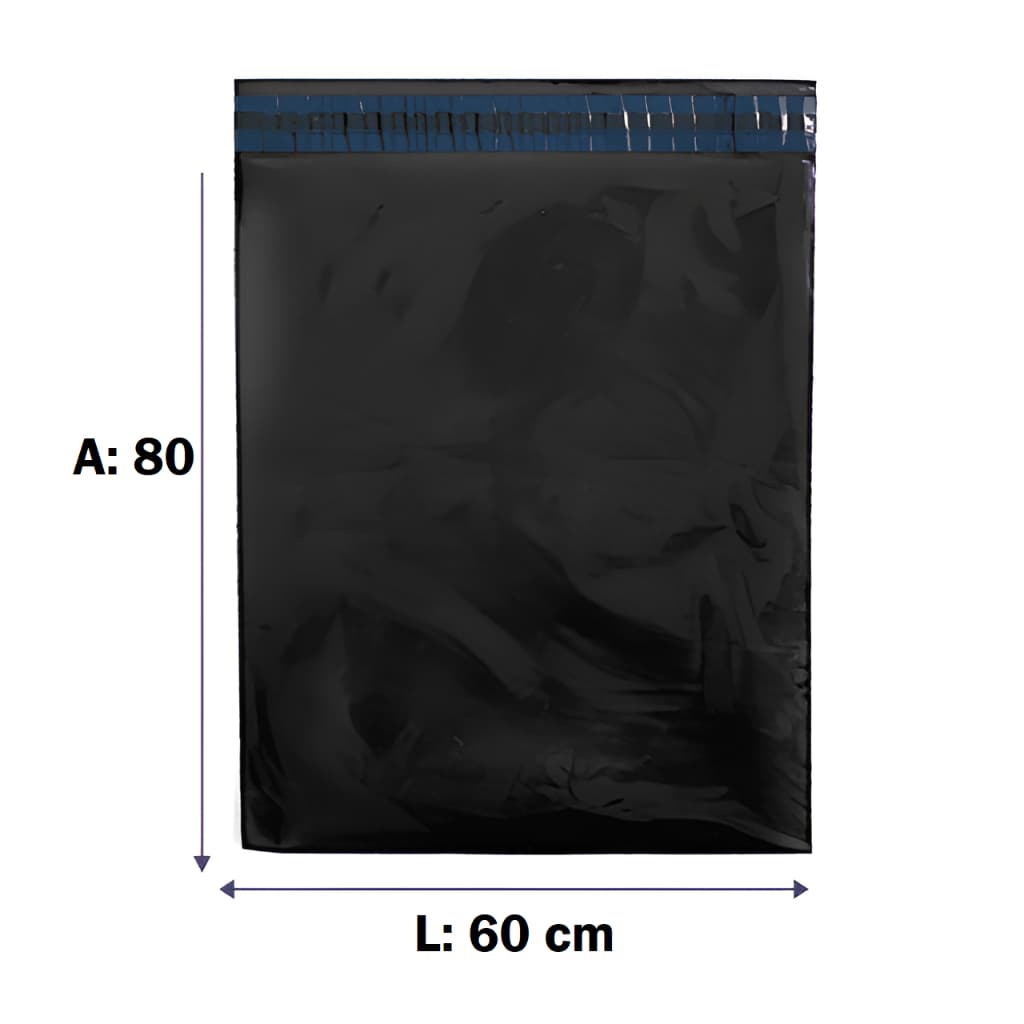 Envelope De Segurança 60x80 Saco Plastico Embalagem 100un