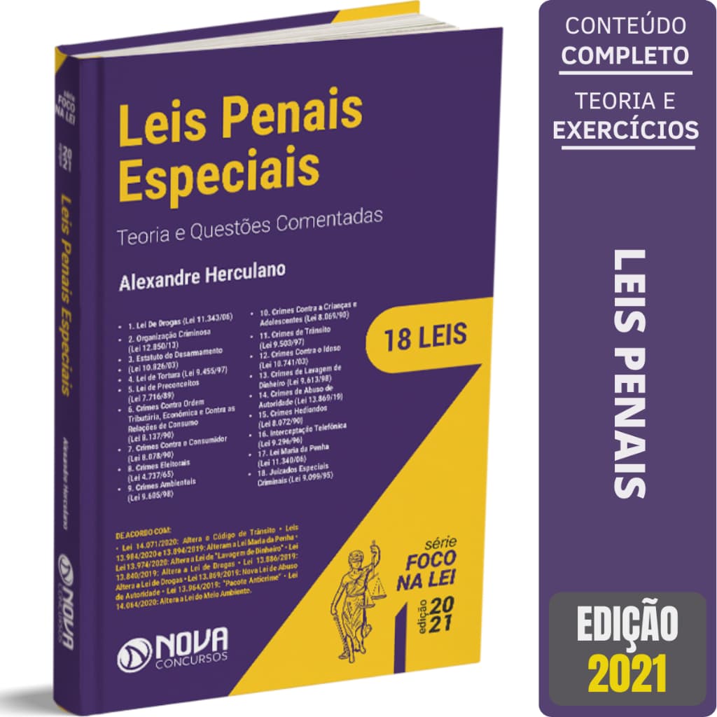 Livros de Leis Penais Especiais