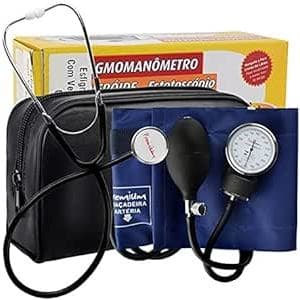 Kit Esfigmomanometro E Estetoscopio Simples Premium