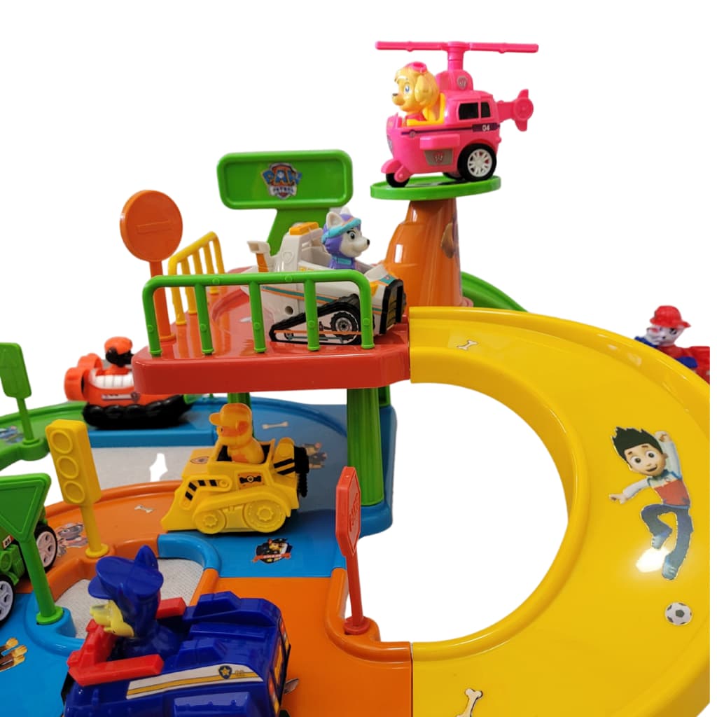 Kit patrulha canina Super Pista + Carrinhos + Adesivos Patrulha Canina Com Varias Opções de kit.