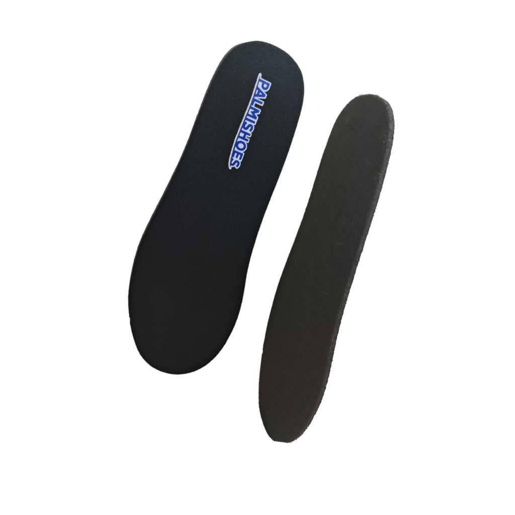 Palmilha Para Tênis Preto Macia Leve Confortável  Se Ajusta Em Todos Os Calçados