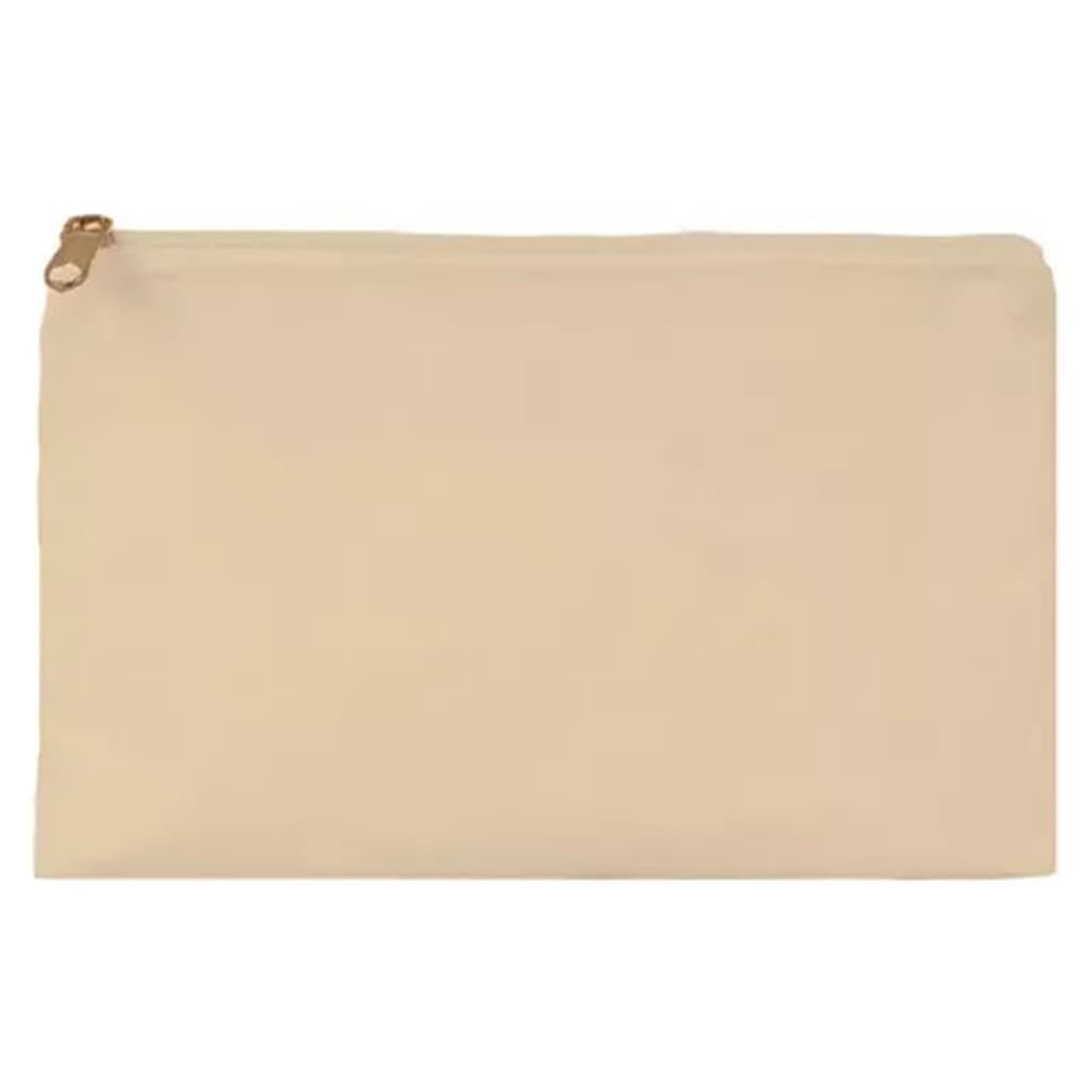 5 Nécessaire 20x15cm Algodão Cru