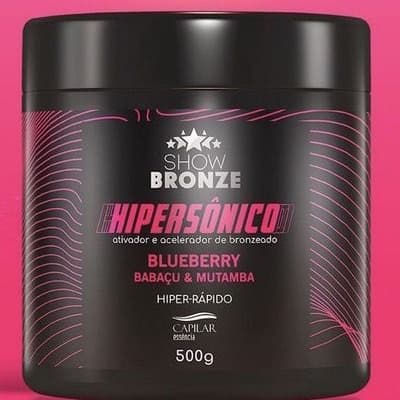 Ativador e Acelerador Hipersônico BlueBerry Capilar Essência Show Bronze