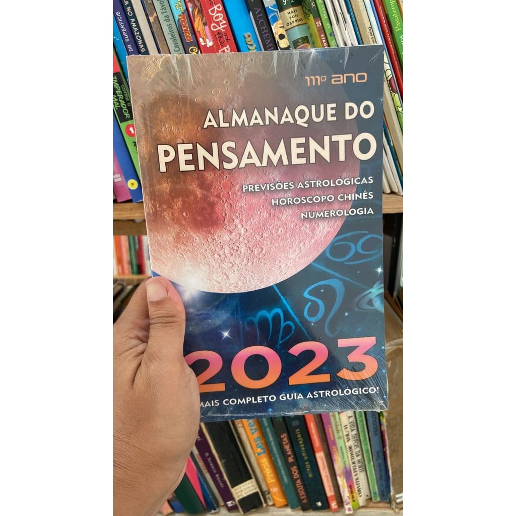 Almanaque do pensamento 2023 livros de capa comum