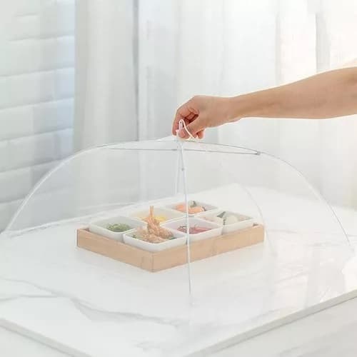 Tela Protetora  Top Util Prático E Fácil Para Alimentos Nos Tamanhos 35x21 E 47x24Cm E 40x22,5Cm