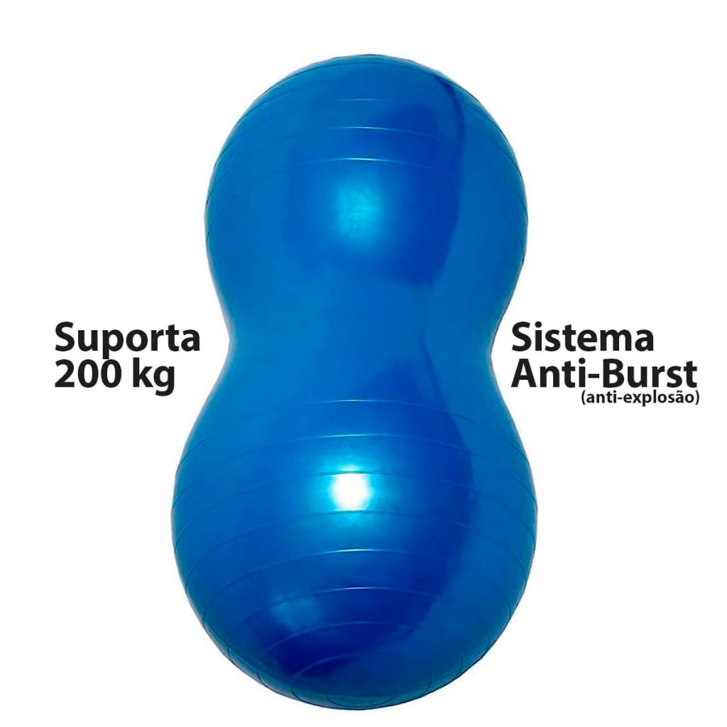 Bola de Yoga Feijão Amendoim pilates ginastica exercicio com bomba peanut fisioterapia