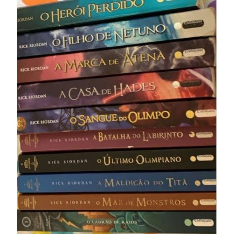 Os heróis do Olimpo/Percy Jackson/ Magnus Chase/ Tres Navarre- Rick Riordan - em ótimo estado!