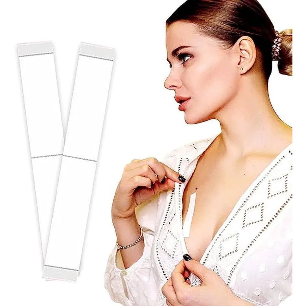 100 Fita Dupla Face Segura Decote Para Roupa e Corpo Fashion Tape