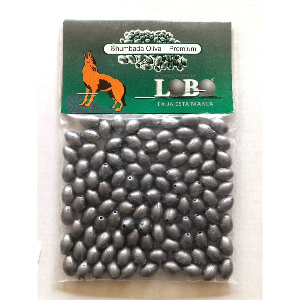 Chumbadas Oliva Para Pesca (1 KG) Escolher Tamanho