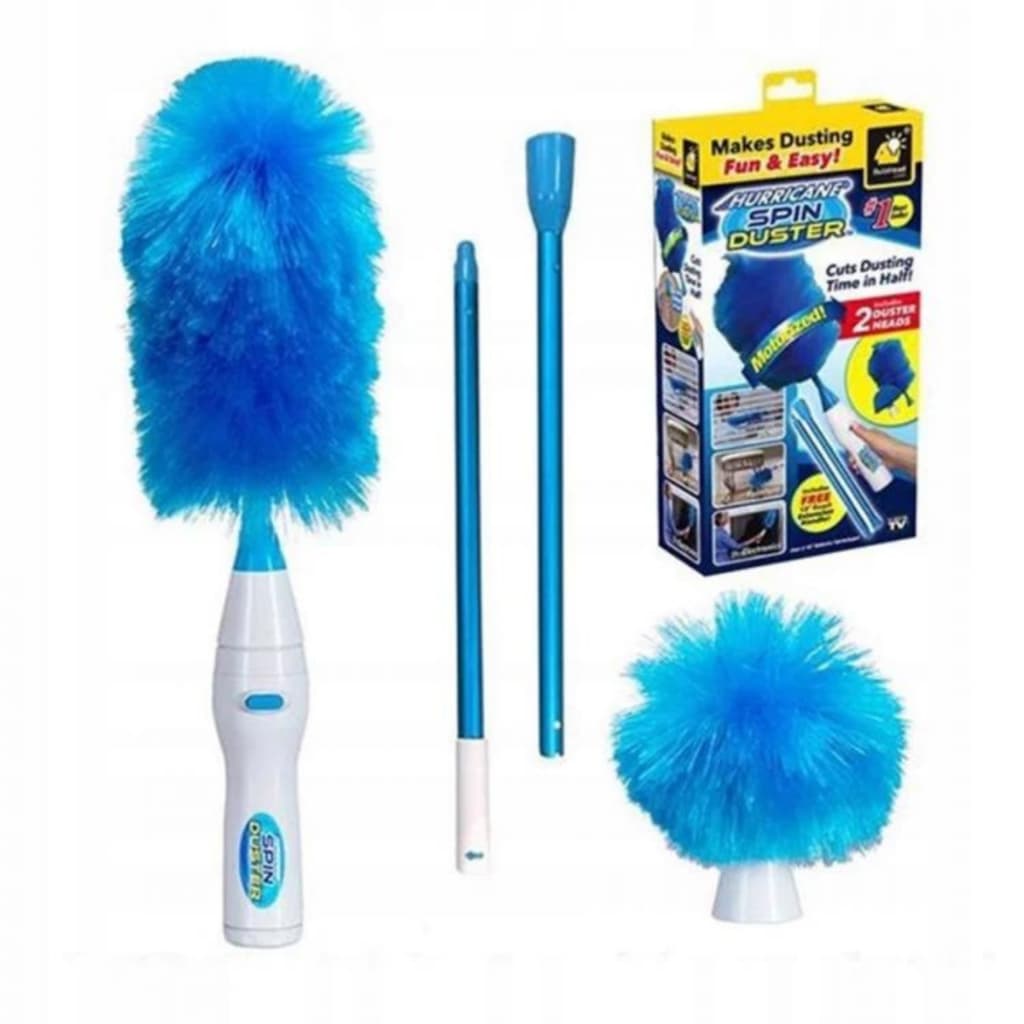 Escova Espanador De Pó Elétrico Pena Ajustável Portátil Rotativo Multifuncional Escova De Limpeza Domestica