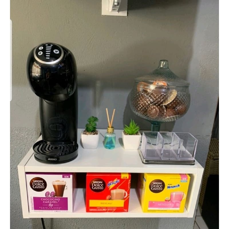 Nicho Cantinho Do Café Com Espaço Para Cafeteira E Capsulas