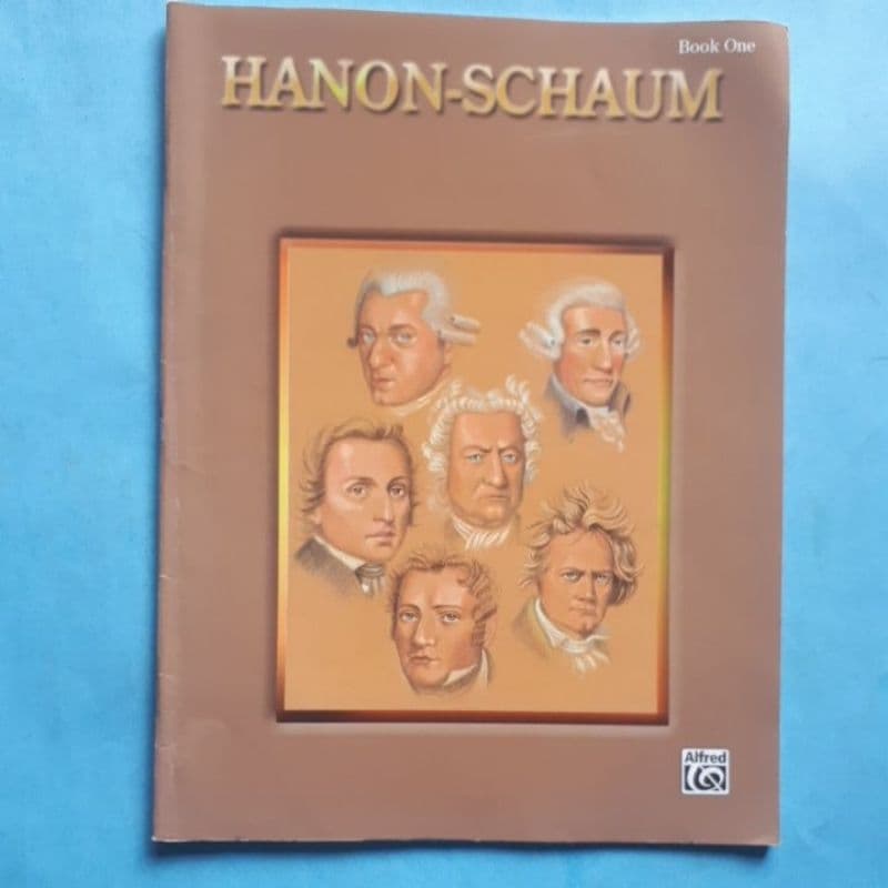 livro de CIFRAS: HANON-SCHAUM - book one