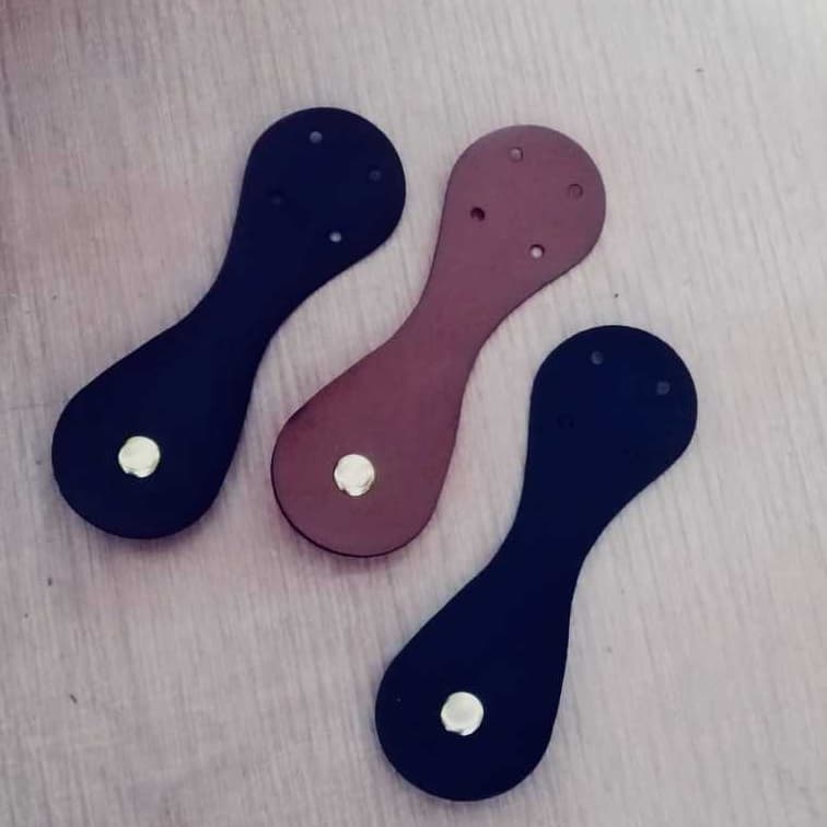 Fecho Botão Lapela em 8 fechamento em imã em couro ecológico para Bolsas de Crochê Artesanais