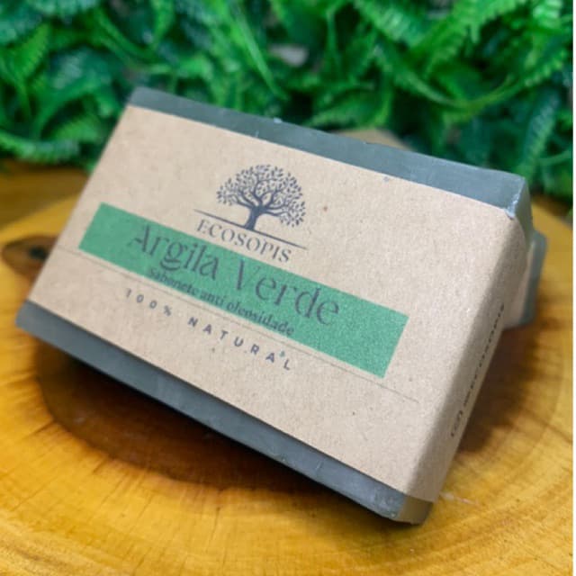 Sabonete de Argila Verde Natural