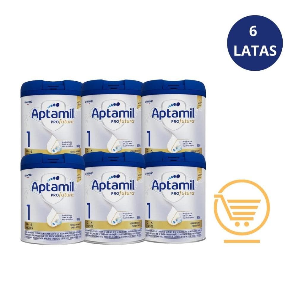 Aptamil Profutura 1 800g - Kit 6 latas