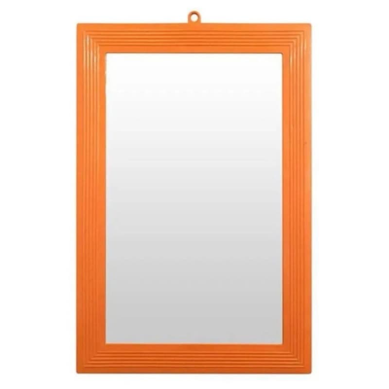ESPELHO LARANJA CLÁSSICO TRIAX com Moldura Plastica