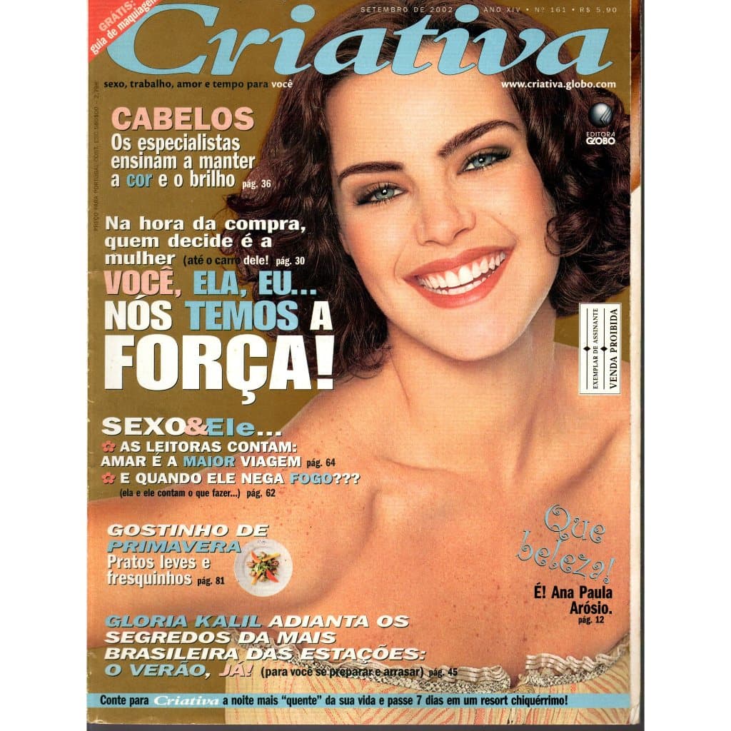 Revista Criativa, Ano 14, Nº 161, Setembro De 2002