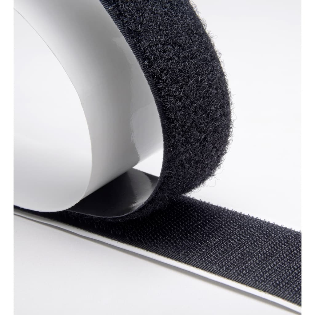 Fecho De Contato Autocolante - Macho E Fêmea - Fixa Tela Mosquiteira Artesanato Roupas Quadros