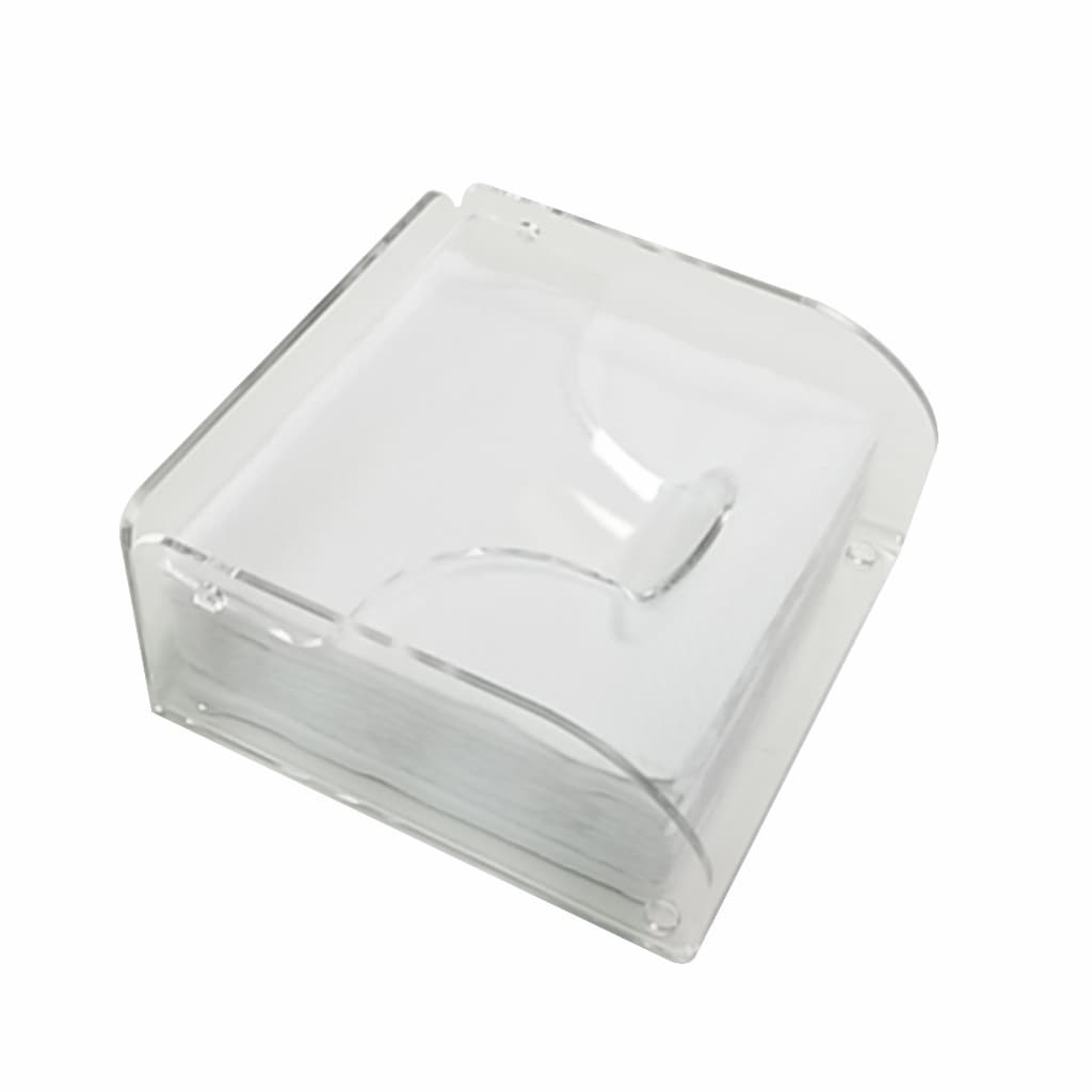 Porta Guardanapo, Suporte para Guardanapo em acrilico Transparente 13x13cm