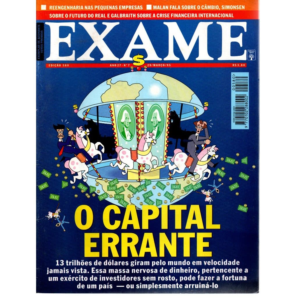 Revista Exame, Nº 07, Ano 27, Edição 580, 29/Março/95