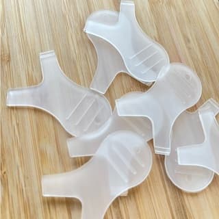 Kit 10 Espátula Permanente Lash Lifiting De Cílios Pente Y Bob transparente