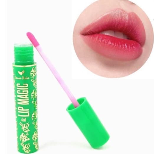 Lip Magic Batom Mágico 24 Horas Liquido Que Muda De Cor Nos Lábios