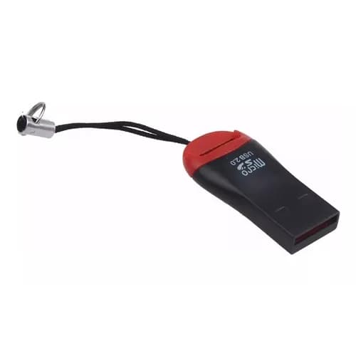 Adaptador Mini Leitor De Cartão De Memoria Micro Sd Usb 2.0