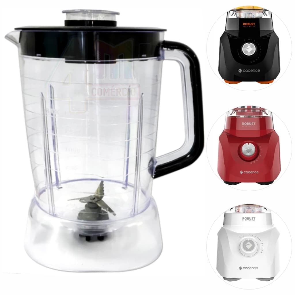 Copo Liquidificador Compatível Cadence Robust 1000 w Liq 400 Liq 411