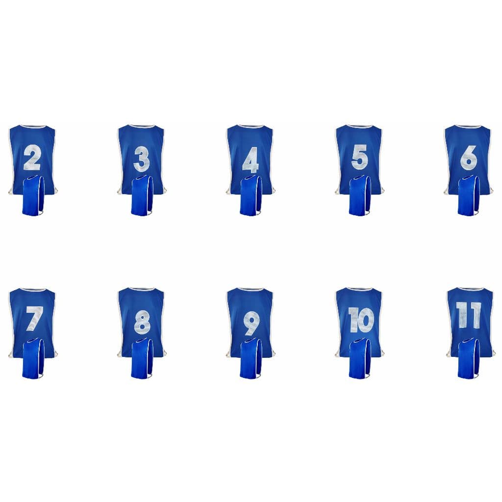 Kit Com 10 Coletes Esportivos Numerado nº 2 ao 11 Tamanho único Adulto helanquinha