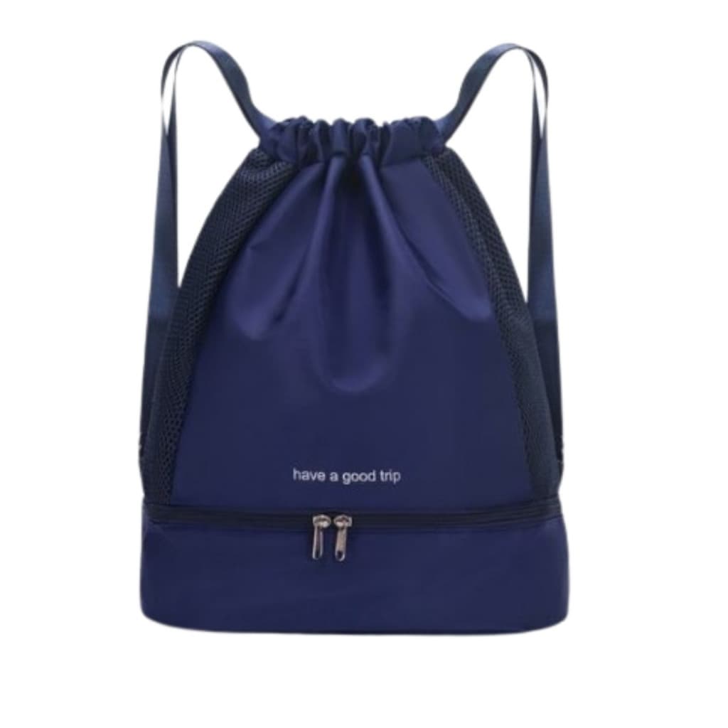 Mochila Saco Bag Fechamento Cordão Academia Estudo Viagem