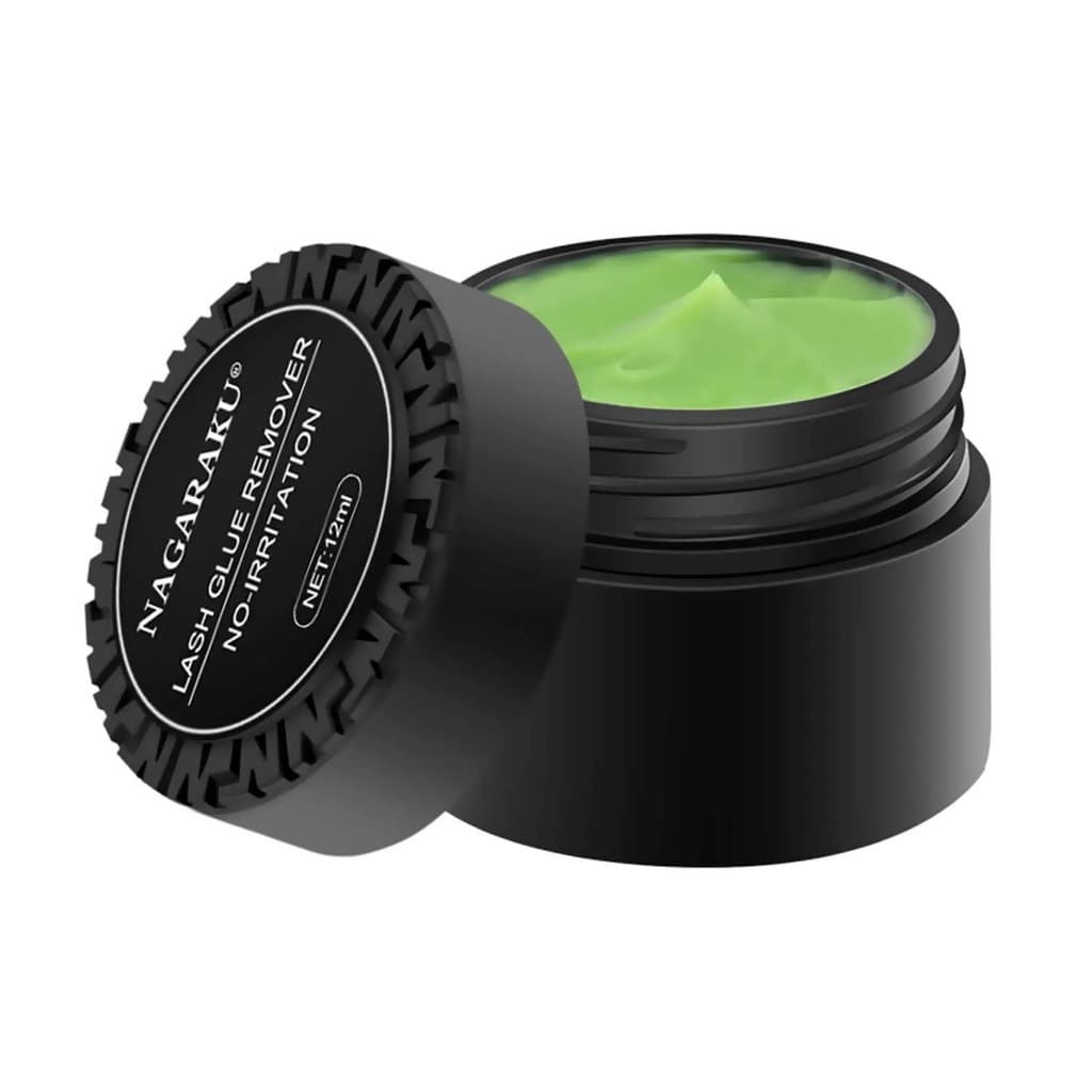 Removedor Nagaraku Creme Para Alongamento Extensão De Cílios 12g Não Irrita A Pele Pasta Jelly Gel