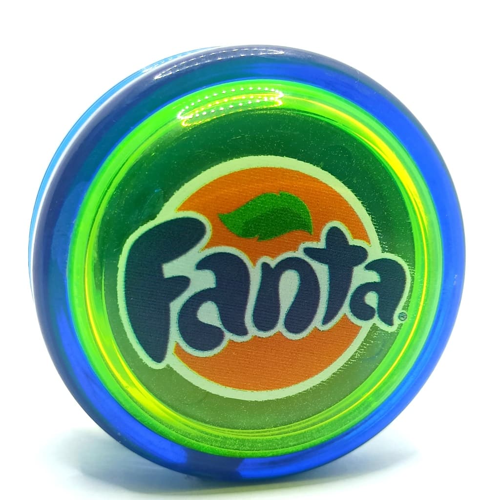 yoyo (ioio,ioiô) Fanta Russel Profissional de eixo fixo (coca-cola) LANÇAMENTO+ 3 cordas de poliéster