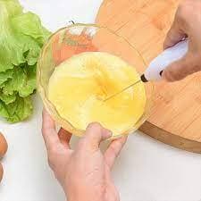 Mix Misturador Cafe Bebidas Batedor De Ovos Automático Elétrico Inox