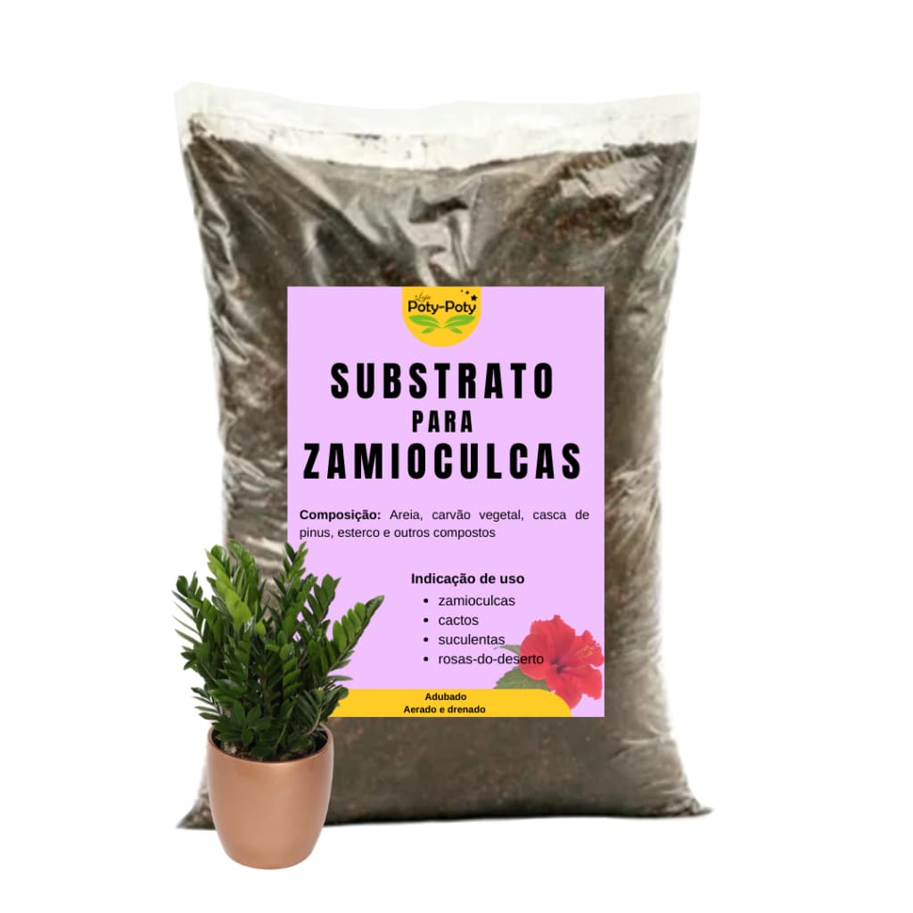 Substrato Para Zamioculcas Adubado