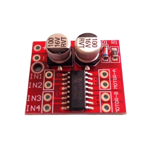 Mini Driver Motor Ponte H L298n L298 2 Canais Arduino