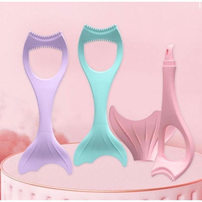 1 Protetor De Silicone Para Aplicação de Mascara de Cílios Delineador e Sombra nos Cílios