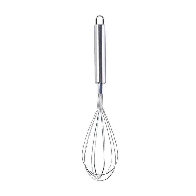 Batedor De Ovos 29x6,3cm Fue Grande Reforçado Marca Top Chef em Metal Cozinha Ovos Bolos Massas Multiuso