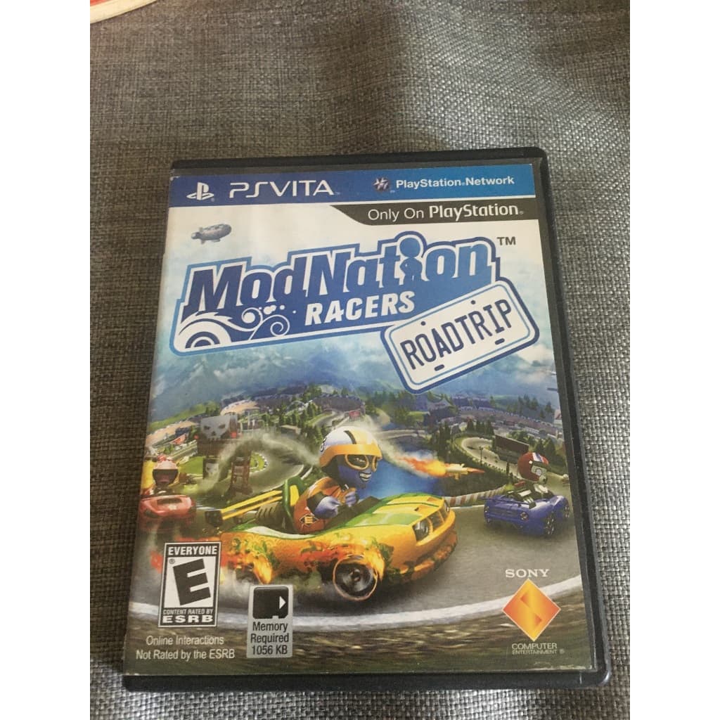 jogo video game PsVita Playstation Modnation RoadTrip Racers corrida